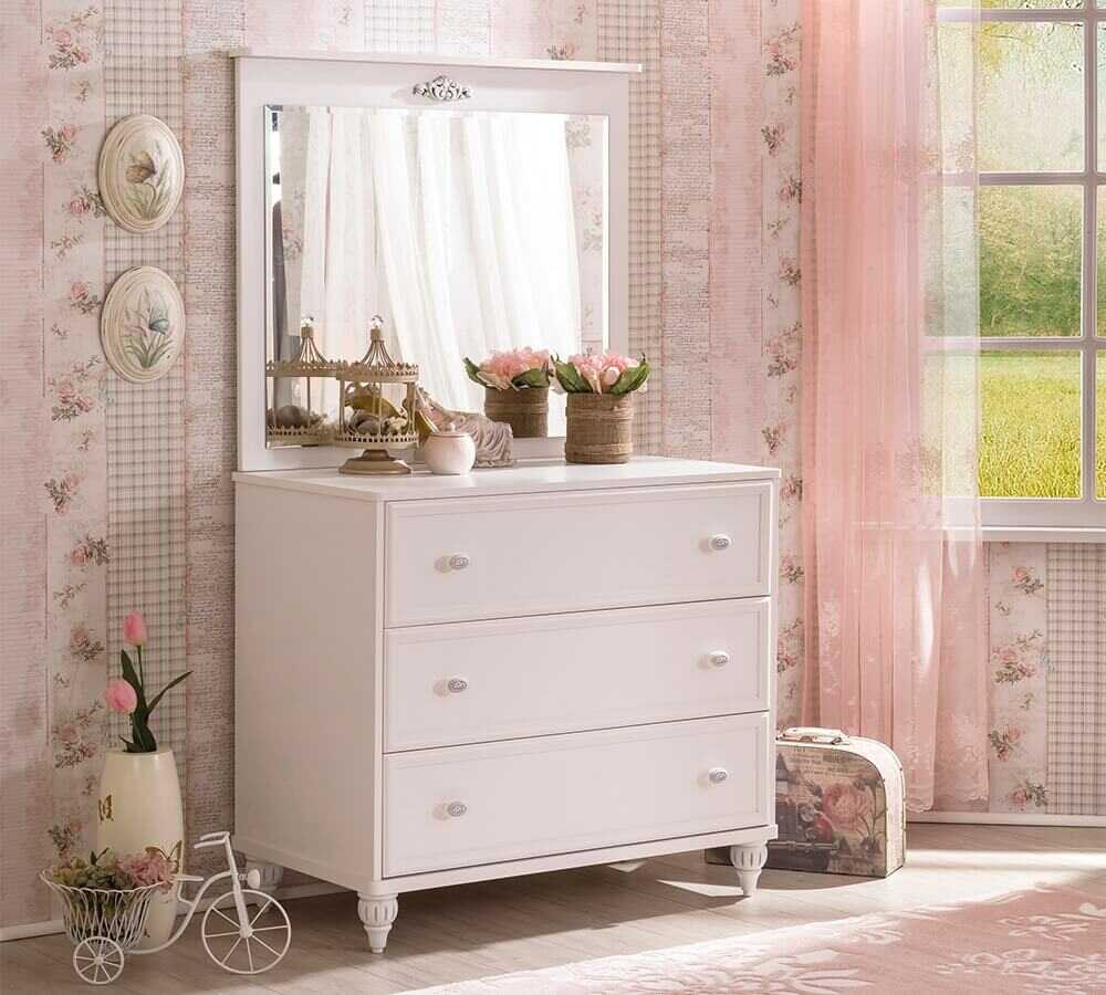 ROMANTICA ŞİFONYER AYNA