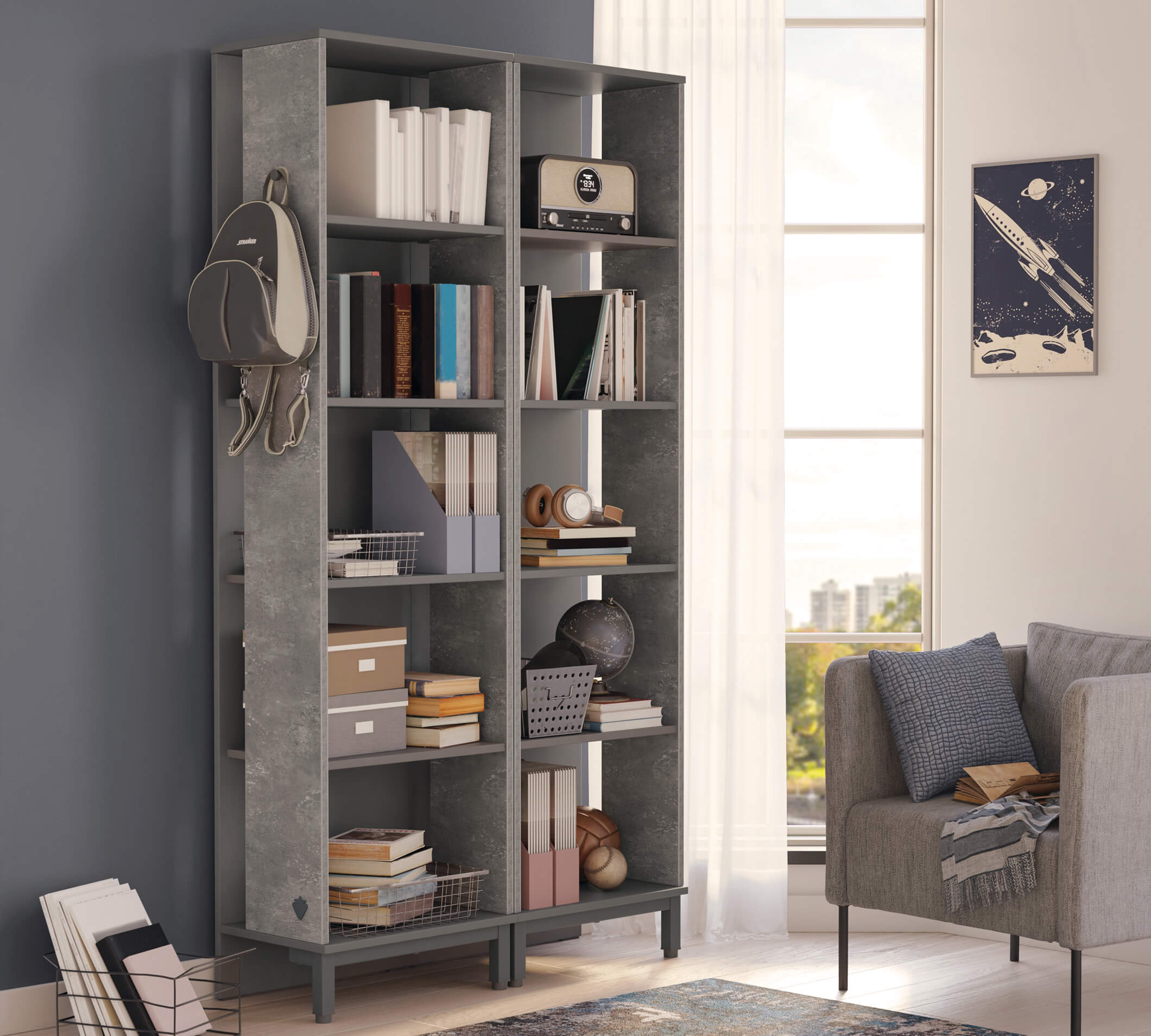 Space Gray Kitaplık