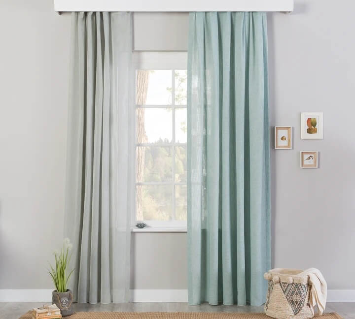 DRESSY FON PERDE MINT (100x260 cm)